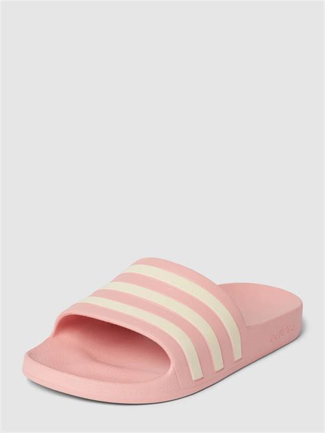 adidas badslippers roze met zwart|Adidas club slippers.